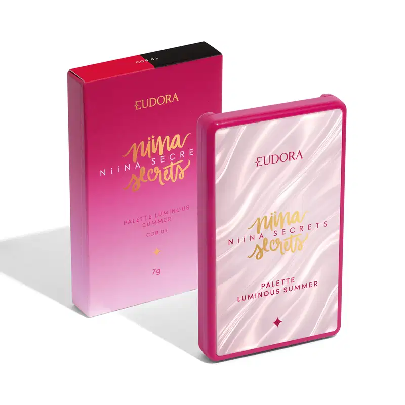 Paleta Multifuncional Niina Secrets Luminous Summer Cor 3 7g