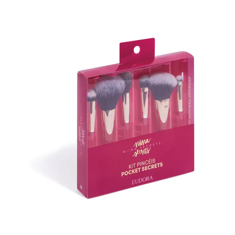 Kit Minipincéis Pocket Secrets Niina Secrets (6 itens)