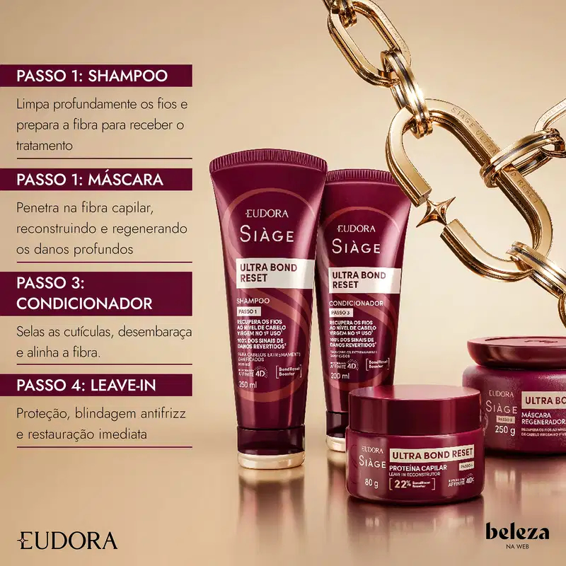 Eudora Siàge Ultra Bond Reset - Shampoo 250ml