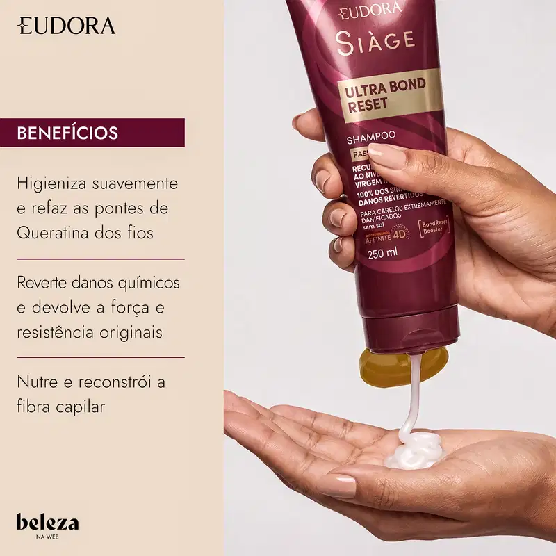 Eudora Siàge Ultra Bond Reset - Shampoo 250ml