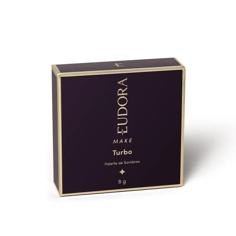 Paleta de Sombras Quarteto Turbo Eudora Make 8g