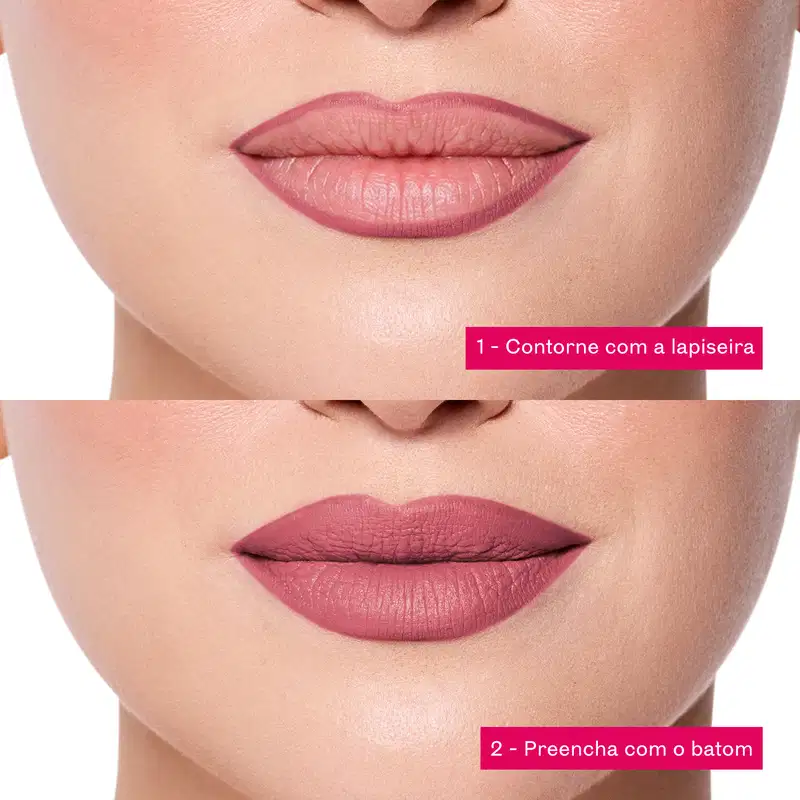 Lapiseira Labial Niina Secrets Soft Petals Rosa Secreta 1,2g