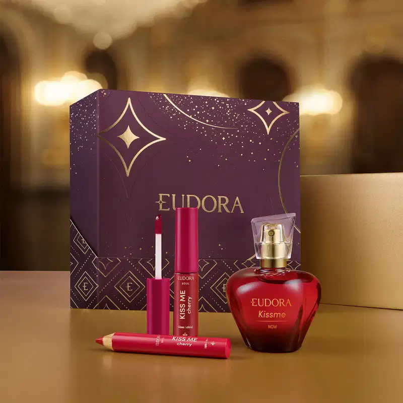 Kit Presente Eudora Kiss Me Now (3 itens)