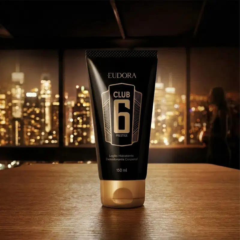 Club 6 Prestige Loção Desodorante Hidratante Corporal 150ml