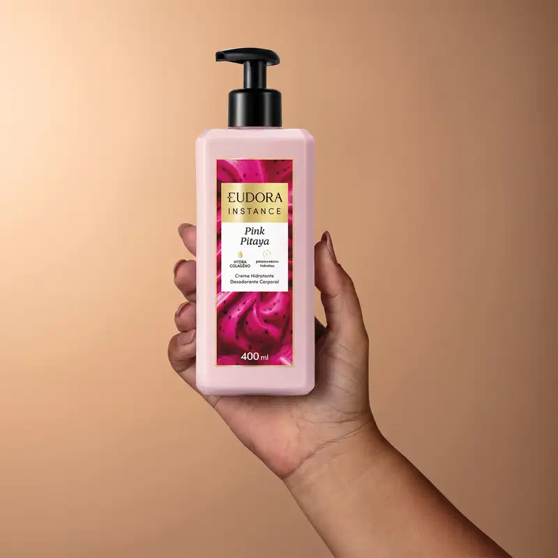 Creme Desodorante Hidratante Corporal Instance Pink Pitaya 400ml