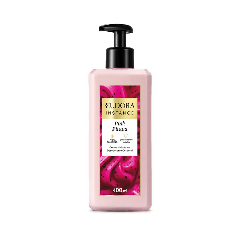 Creme Desodorante Hidratante Corporal Instance Pink Pitaya 400ml