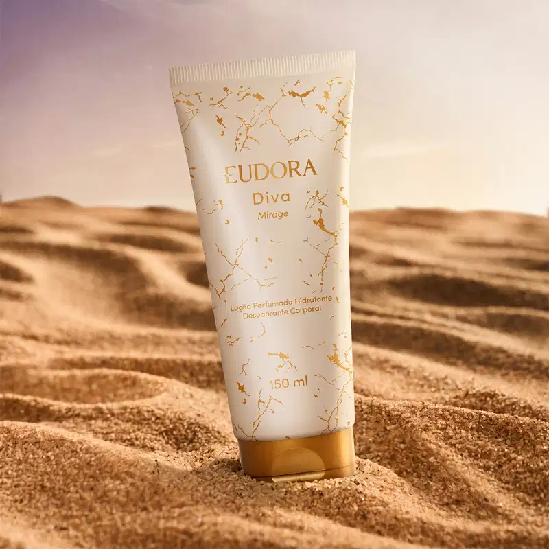 Diva Mirage Loção Perfumada Hidratante Desodorante Corporal 150ml