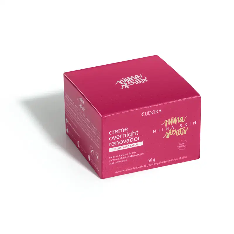 Creme Facial Overnight Niina Secrets Skin 50g