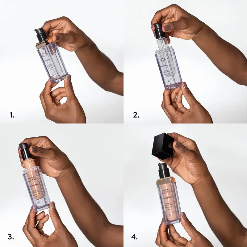 Refil Base Líquida Glam Skin Perfection Cor 10 30ml