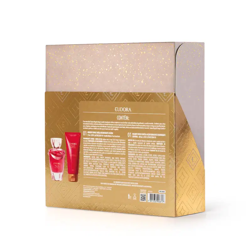 Kit Presente Natal Magnific Rouge Camélia (2 itens)