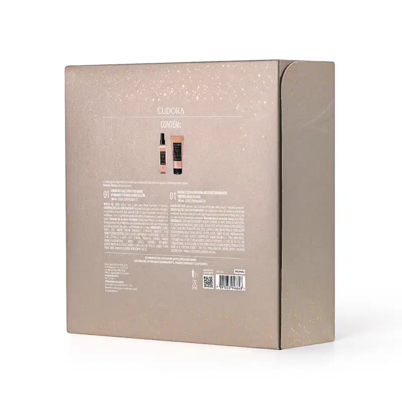 Kit Presente Natal Instance Baunilha Glow (2 itens)