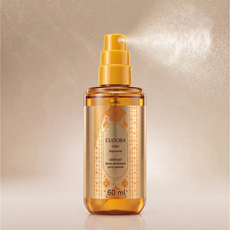 Spray Perfumado para Cabelos Diva Suprema Hair Mist 60ml