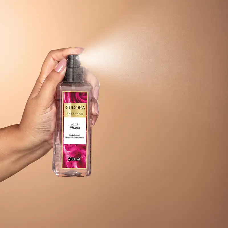 Body Splash Desodorante Colônia Instance Pink Pitaya 200ml