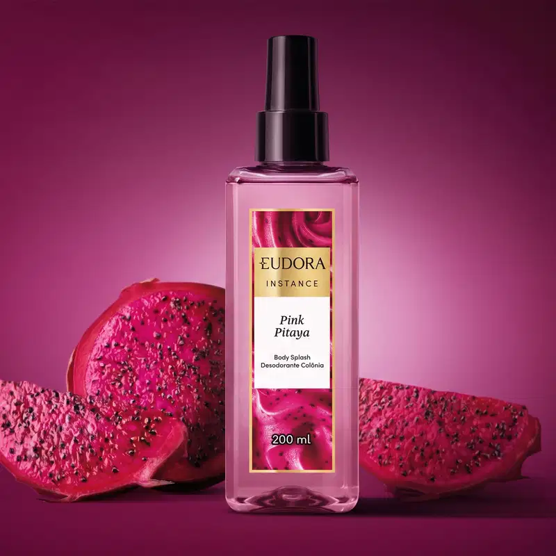 Body Splash Desodorante Colônia Instance Pink Pitaya 200ml