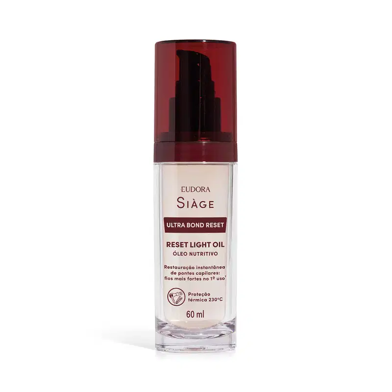 Óleo Nutritivo Siàge Ultra Bond Reset Light Oil 60ml
