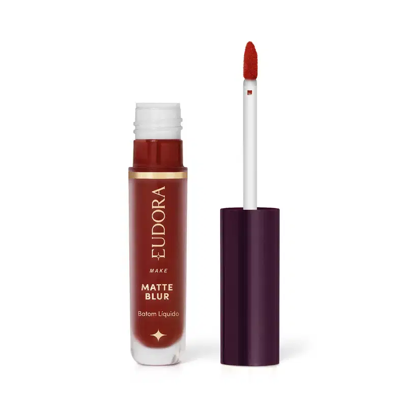 Batom Líquido Multifuncional Matte Blur Vermelho 5ml