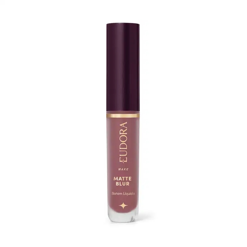 Batom Líquido Multifuncional Matte Blur Malva 5ml