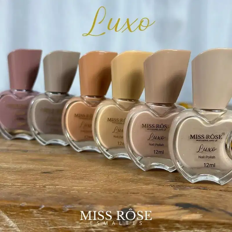 MISS RÔSE - Esmalte Perolado - Coleção Luxo Nude - A084 - 12ml