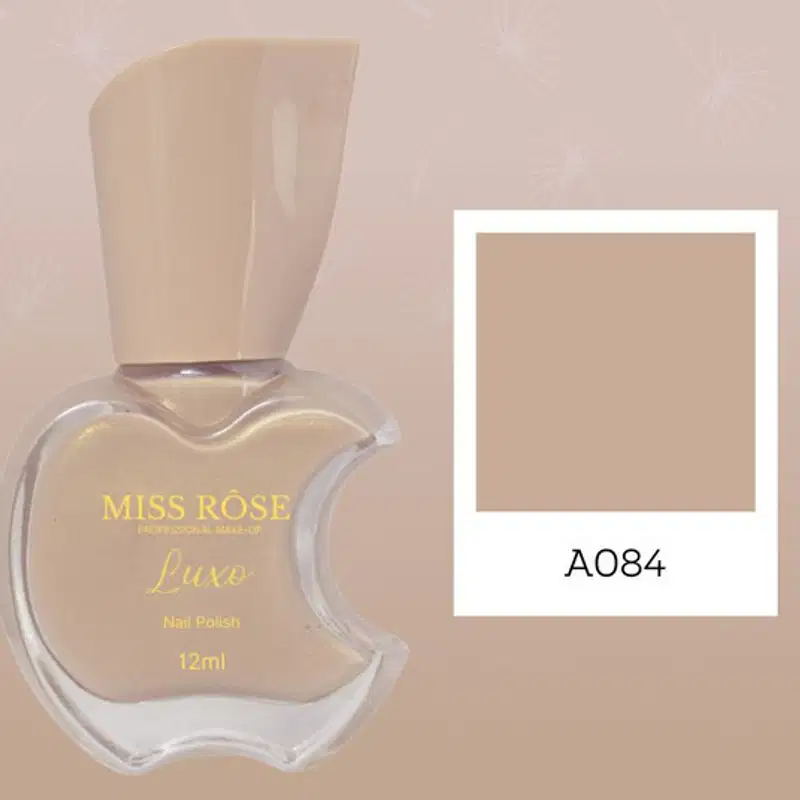 MISS RÔSE - Esmalte Perolado - Coleção Luxo Nude - A084 - 12ml