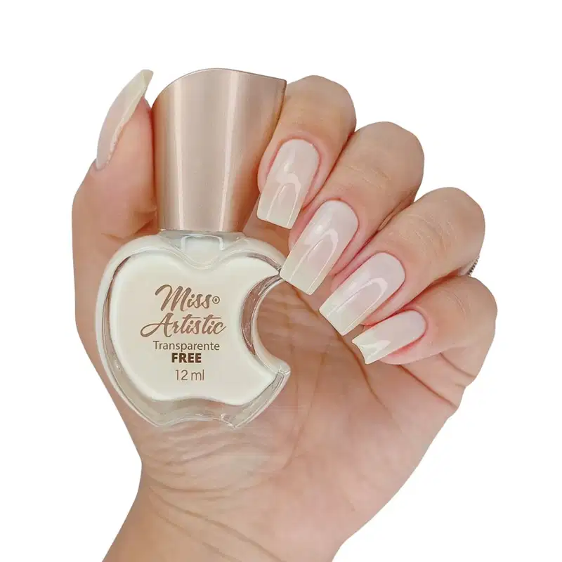 MISS ARTISTIC -  Esmalte Transparente FREE - Novo Amanhecer - 12ml