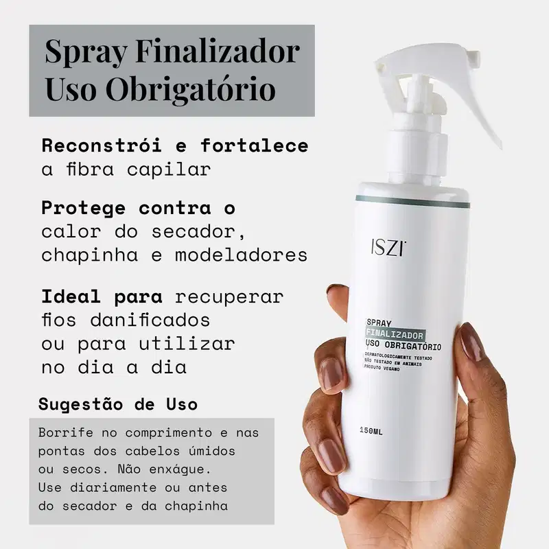 Spray Uso Obrigatório - Máscara Líquida Multifuncional 150ml