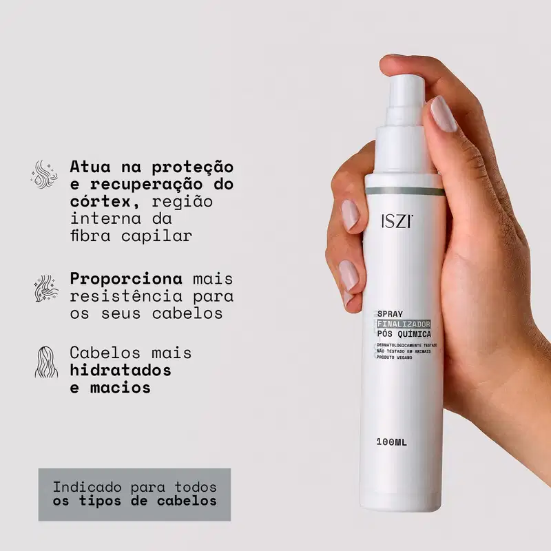 Spray Pós-Química - Força e Restauração 100ml