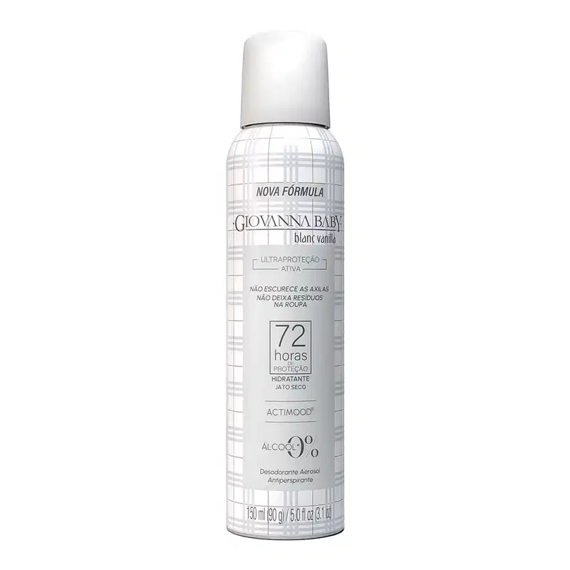 Giovanna Baby Desodorante Aerosol Antiperspirante Vanilla
