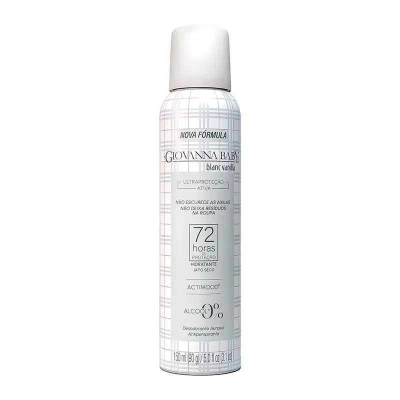 Giovanna Baby Desodorante Aerosol Antiperspirante Vanilla