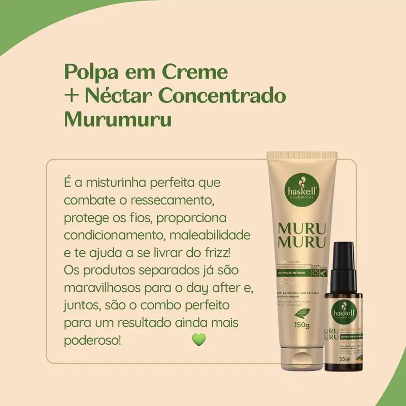 Néctar Concentrado Haskell Murumurú 35ml