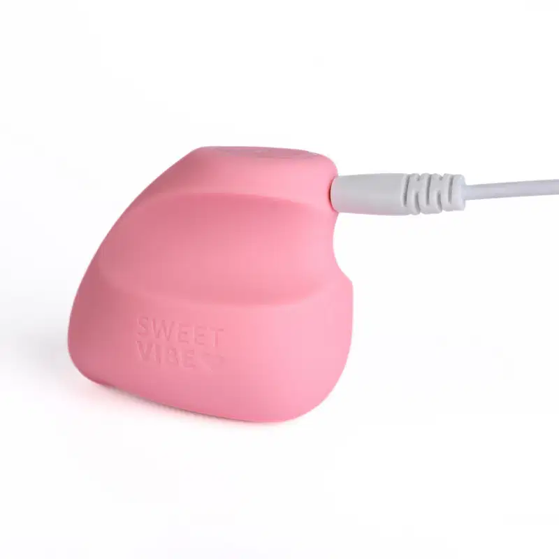 Dedeira Vibratória Recarregável Sweet Vibe Cafuné - Rosa