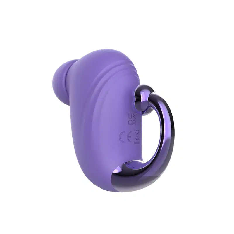 Vibrador Bella por Ondas de Pressão com Tapping e Controle Via App Intt - Roxo