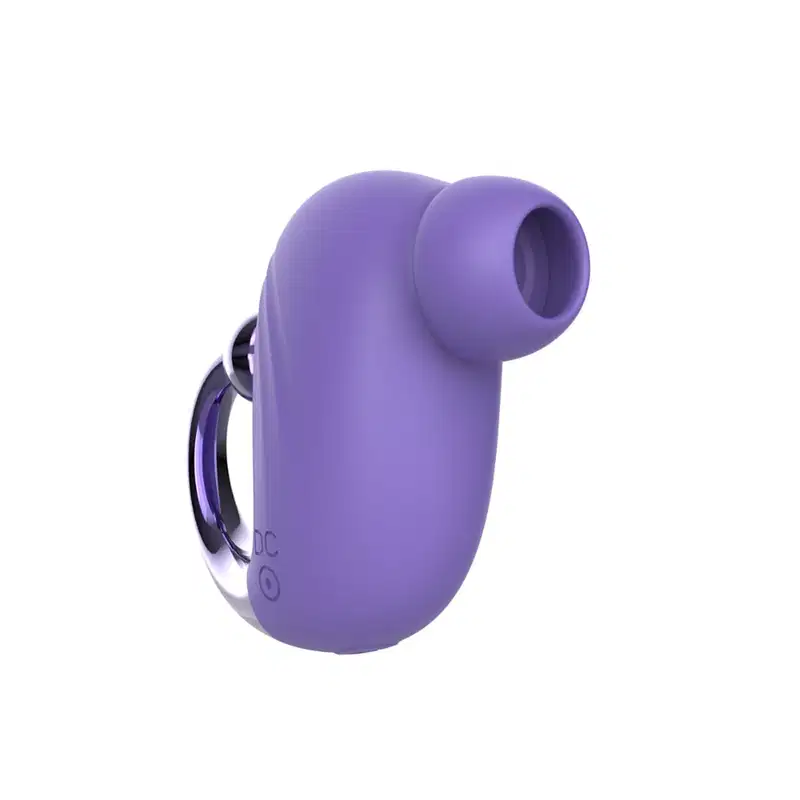 Vibrador Bella por Ondas de Pressão com Tapping e Controle Via App Intt - Roxo