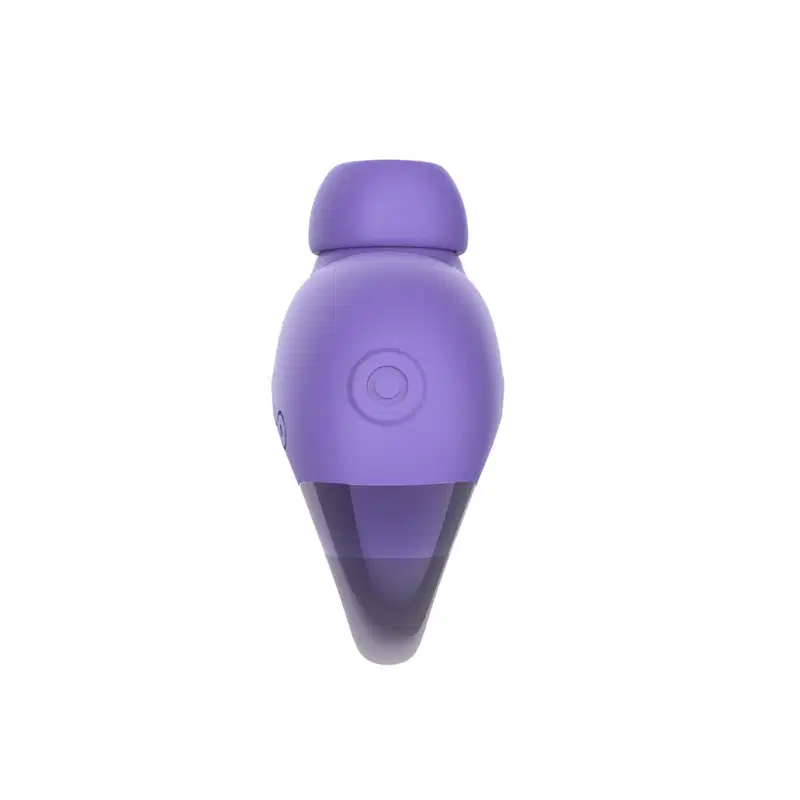 Vibrador Bella por Ondas de Pressão com Tapping e Controle Via App Intt - Roxo
