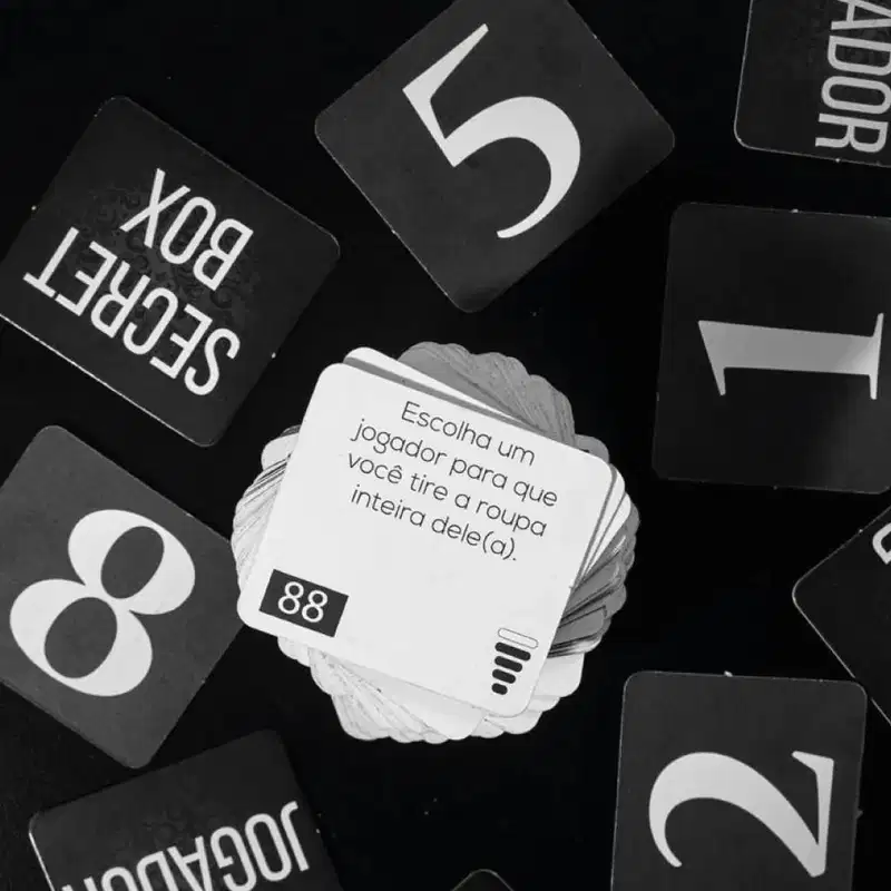 Secret Box Jogo Erótico Para Casal ou Grupo