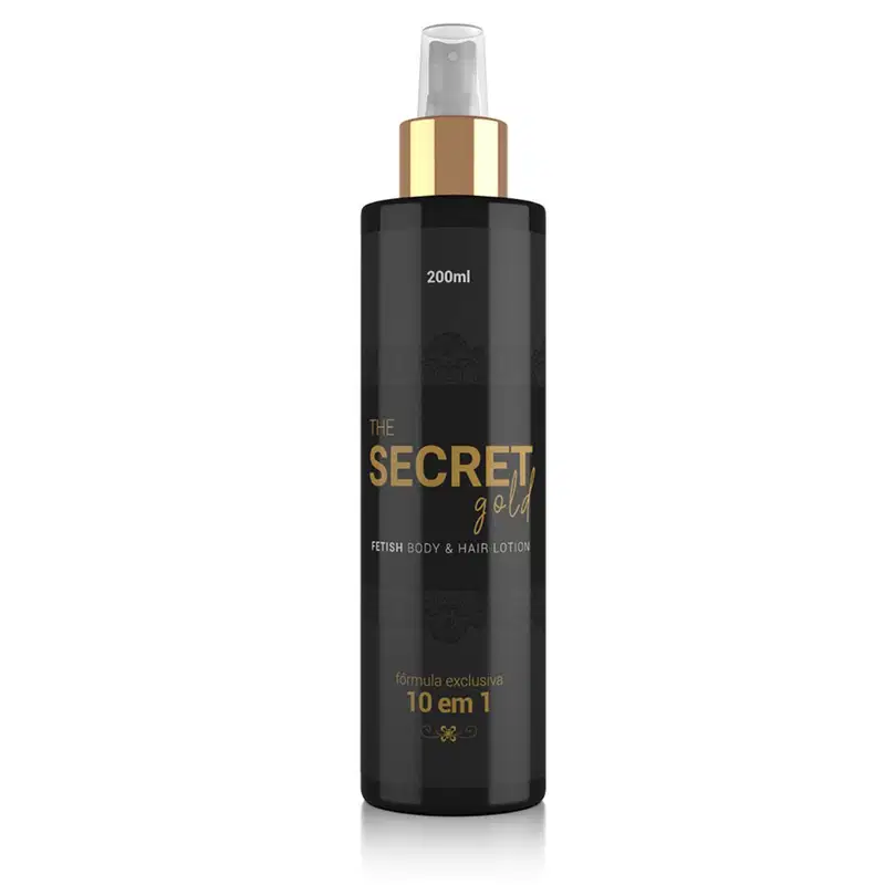 Kit The Secret Gold Creme Hidratante + Elixir Da Sedução