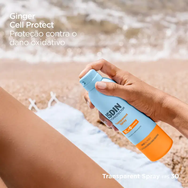 Kit ISDIN Fotoprotector Fusion Water FPS 60 + Transparent Spray FPS 50 (2 Produtos)