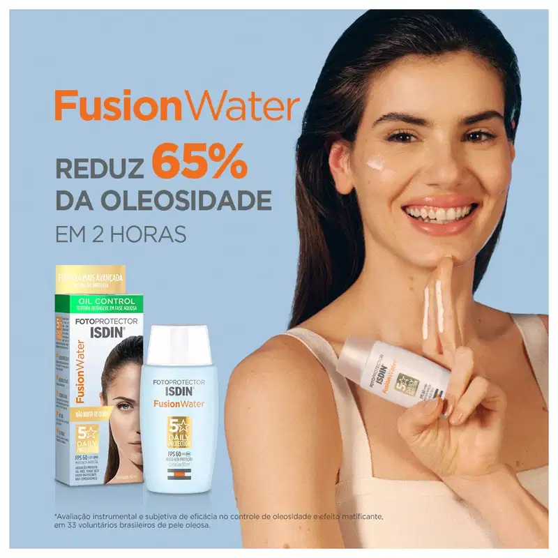 Kit ISDIN Fotoprotector Fusion Water FPS 60 + Transparent Spray FPS 50 (2 Produtos)