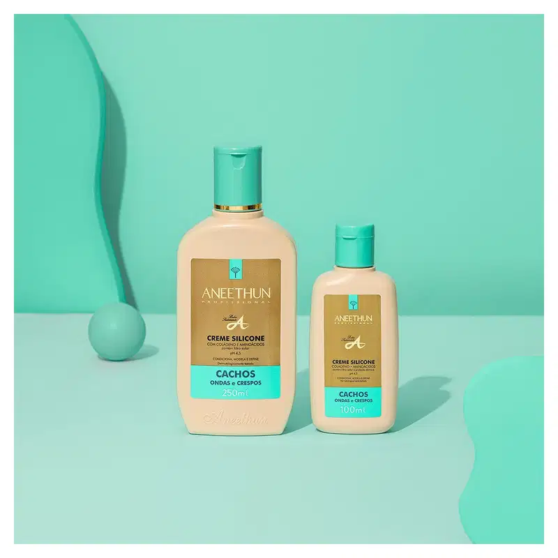 Aneethun Linha A Kit Creme de Silicone Cachos 3x250ml
