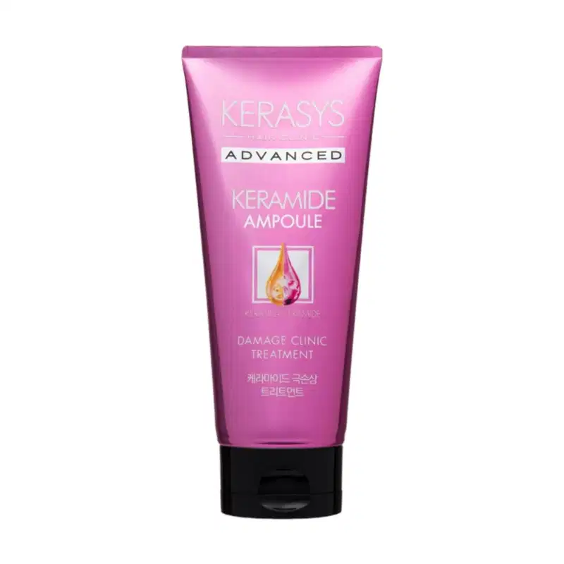 Kerasys Kit Máscaras Advanced 10x Moisture 300ml + Keramide Damage Clinic 200ml