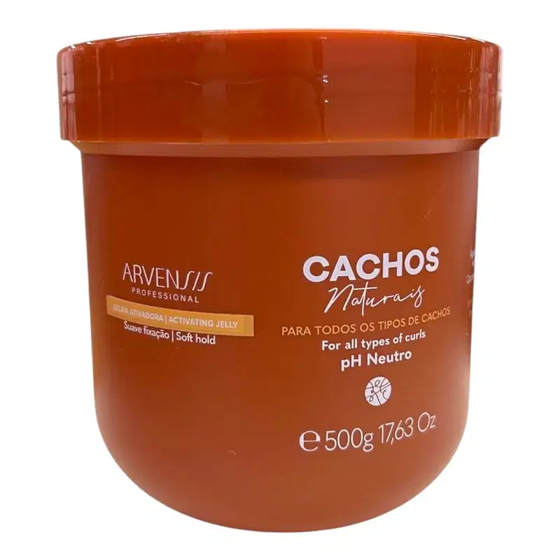 Kit Arvensis Cachos Naturais - Day After 250ml + Gelatina Ativadora 500g + Máscara Capilar 2x1 500g