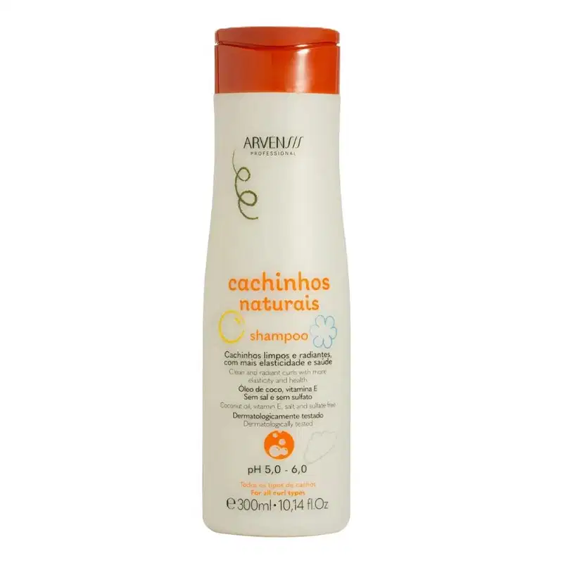 Kit Arvensis Cachinhos Naturais - Shampoo & Condicionador 300ml + Máscara Crespos 300g