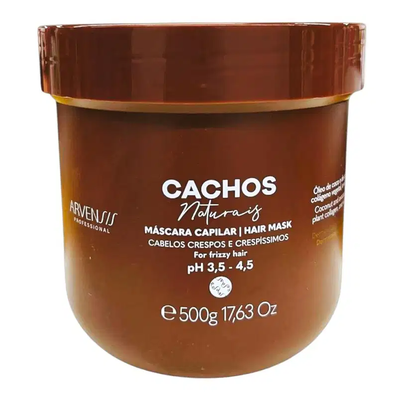 Kit Arvensis Professional Cachos Naturais - Máscara Crespos 500g + Day After 250ml