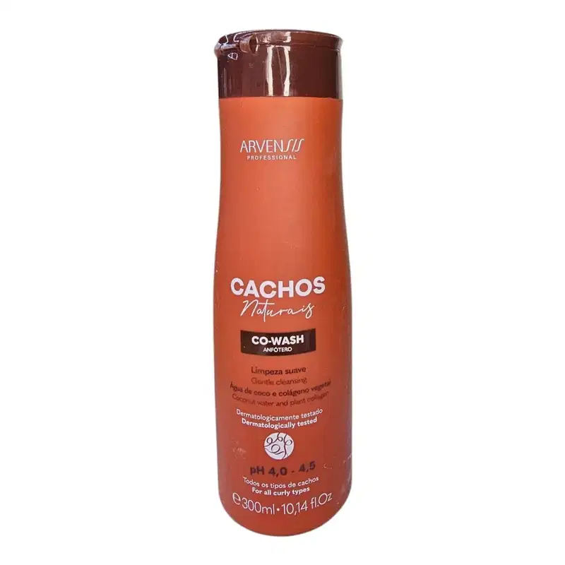 Kit Arvensis Cachos Naturais - Shampoo 1L + Co-Wash 300ml + Máscara Capilar 2x1 500g