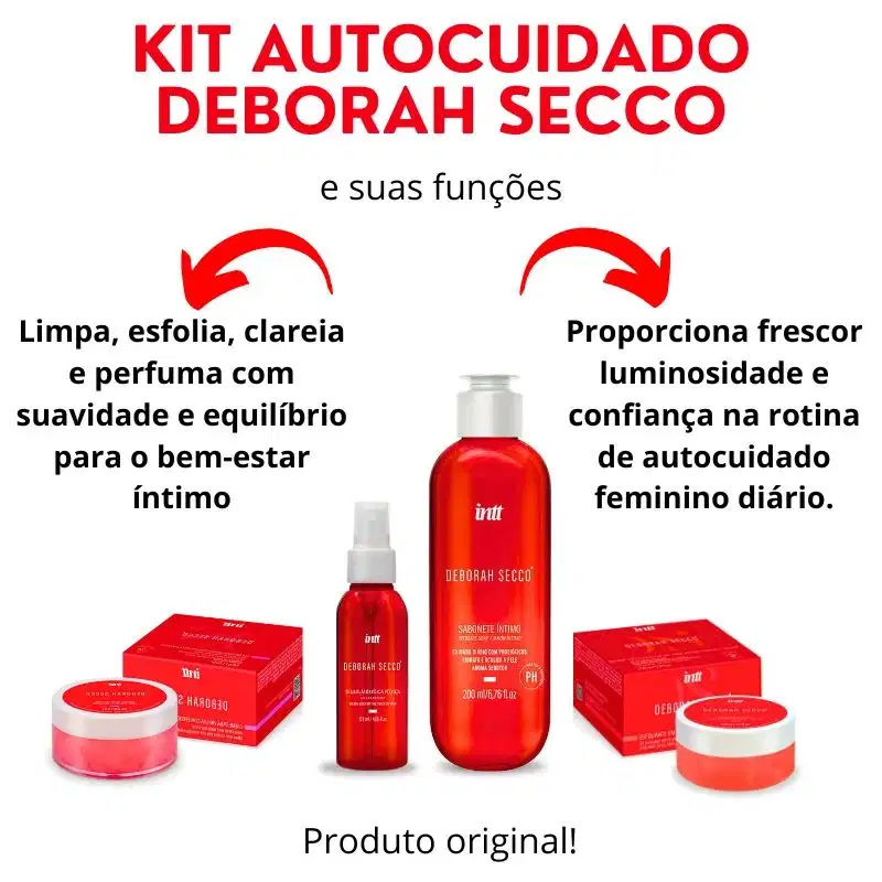 Kit Autocuidado Íntimo Deborah Secco