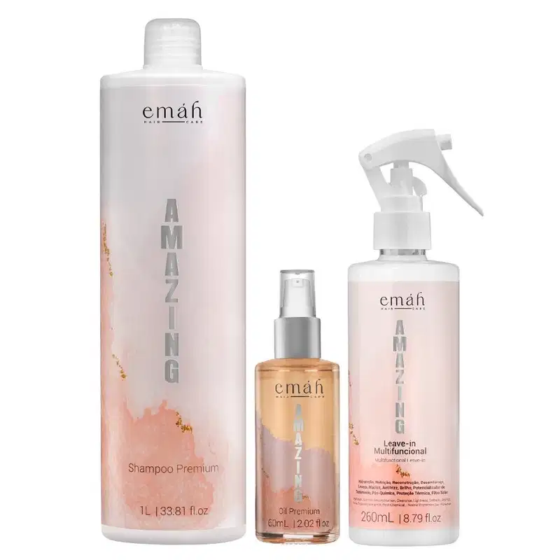 Kit Emáh Amazing Oil Multifuncional (3 Produtos)