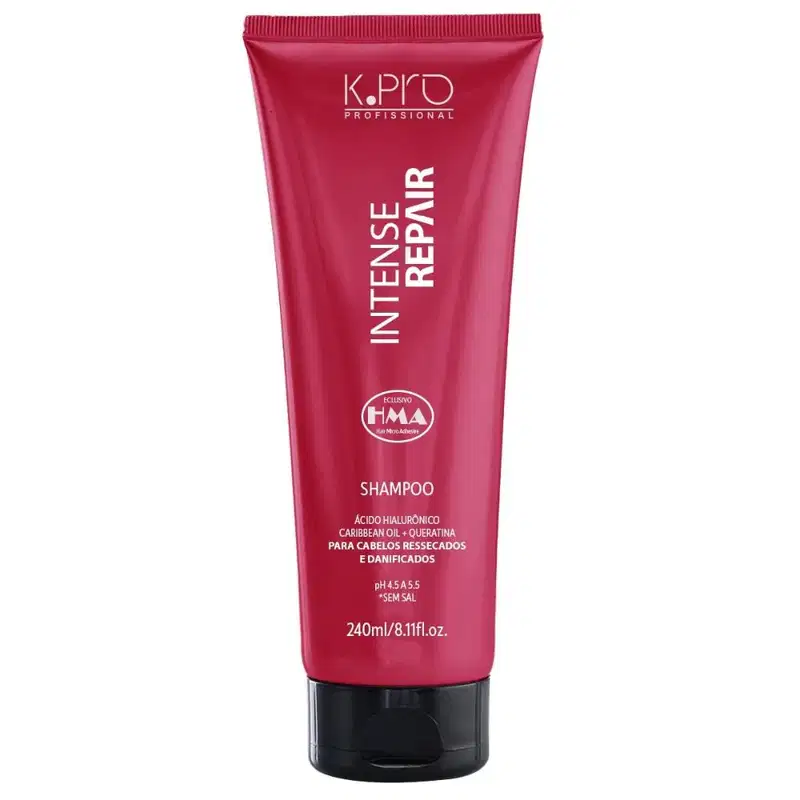 Kit K.Pro Intense Repair - Shampoo 240ml + Reconstrutor 230g + Style Stick 30g