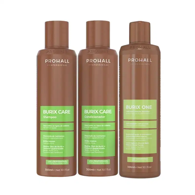 Kit Prohall Burix – Shampoo + Condicionador + Burix One