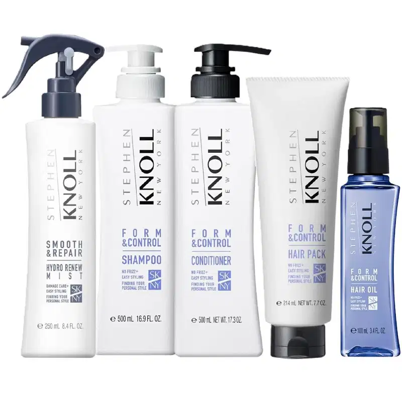 Kit Stephen Knoll Form & Control Shampoo & Condicionador 500ml + Máscara 214ml + Leave-in Smooth 250ml + Hair Oil 100ml