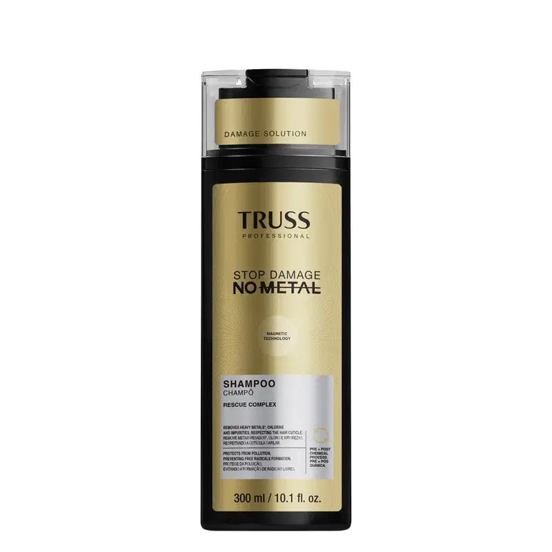 Truss Stop No Metal Kit Shampoo e Finalizador Blond Revolution 100ml