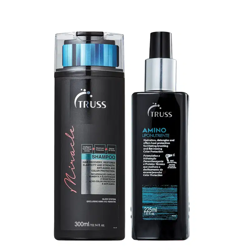 Truss Miracle Kit Shampoo e Amino 225ml